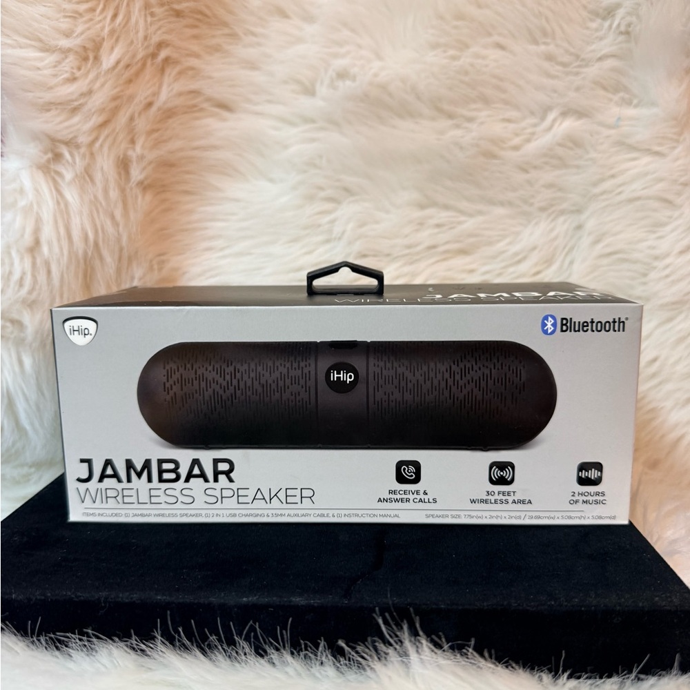 h.i.p. Jambar Bluetooth Speaker - Black